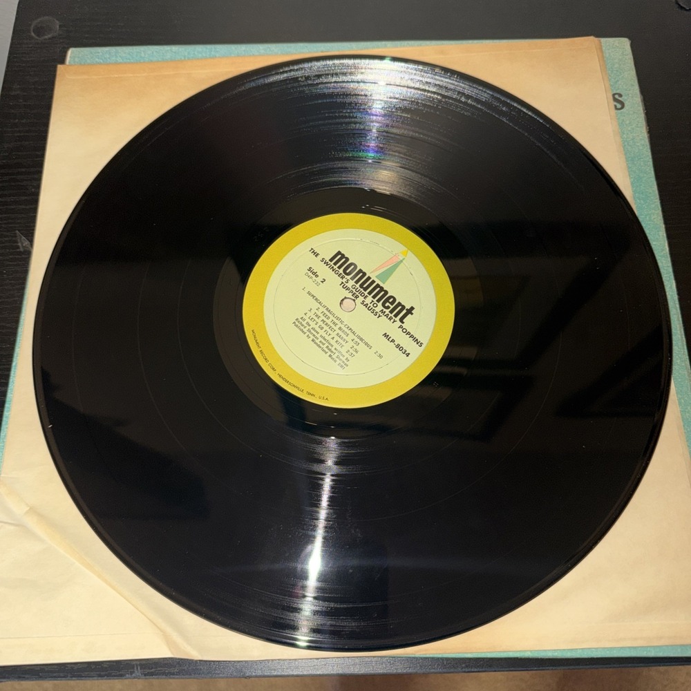 The Tupper Sassy Quartet- Swingers Guide To Mary Poppins Vinyl LPSLP-1803 EX - Picture 12 of 16